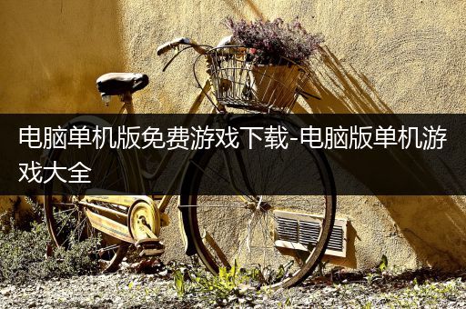 电脑单机版免费游戏下载-电脑版单机游戏大全