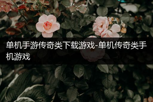 单机手游传奇类下载游戏-单机传奇类手机游戏