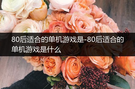 80后适合的单机游戏是-80后适合的单机游戏是什么