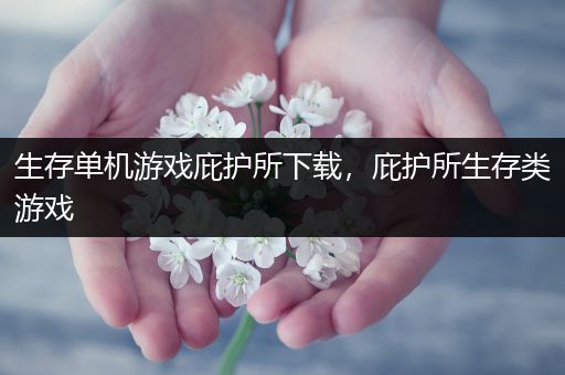 生存单机游戏庇护所下载，庇护所生存类游戏