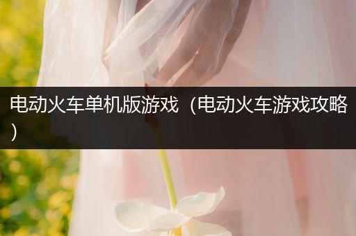 电动火车单机版游戏（电动火车游戏攻略）