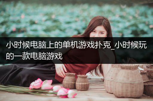 小时候电脑上的单机游戏扑克_小时候玩的一款电脑游戏