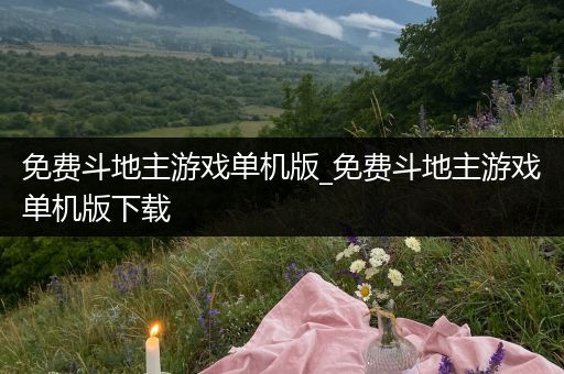 免费斗地主游戏单机版_免费斗地主游戏单机版下载