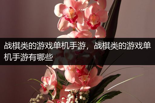 战棋类的游戏单机手游，战棋类的游戏单机手游有哪些