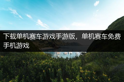 下载单机赛车游戏手游版，单机赛车免费手机游戏