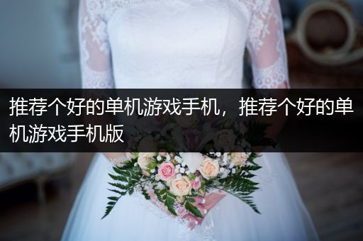 推荐个好的单机游戏手机，推荐个好的单机游戏手机版