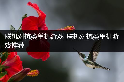 联机对抗类单机游戏_联机对抗类单机游戏推荐