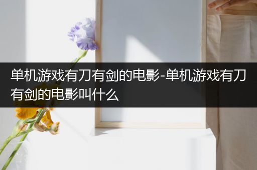 单机游戏有刀有剑的电影-单机游戏有刀有剑的电影叫什么