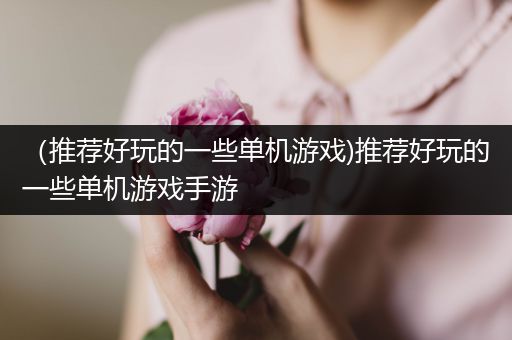 （推荐好玩的一些单机游戏)推荐好玩的一些单机游戏手游