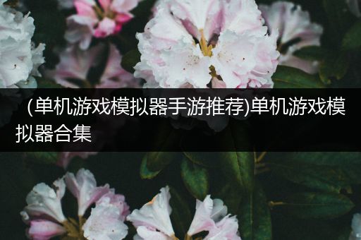 （单机游戏模拟器手游推荐)单机游戏模拟器合集