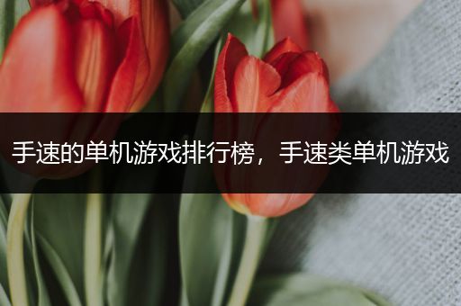 手速的单机游戏排行榜，手速类单机游戏