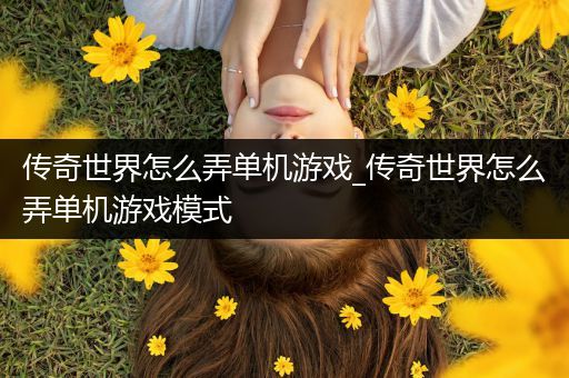 传奇世界怎么弄单机游戏_传奇世界怎么弄单机游戏模式