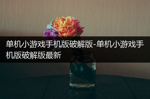 单机小游戏手机版破解版-单机小游戏手机版破解版最新