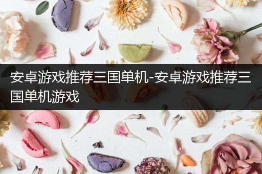 安卓游戏推荐三国单机-安卓游戏推荐三国单机游戏
