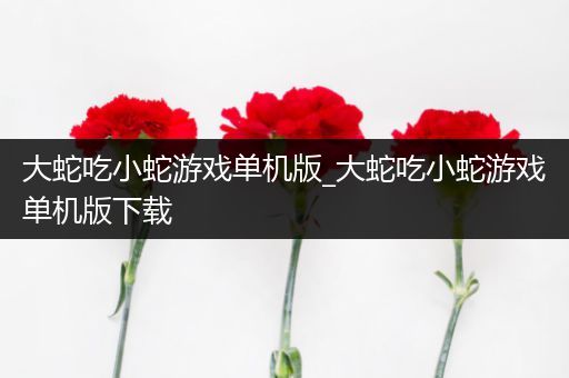 大蛇吃小蛇游戏单机版_大蛇吃小蛇游戏单机版下载