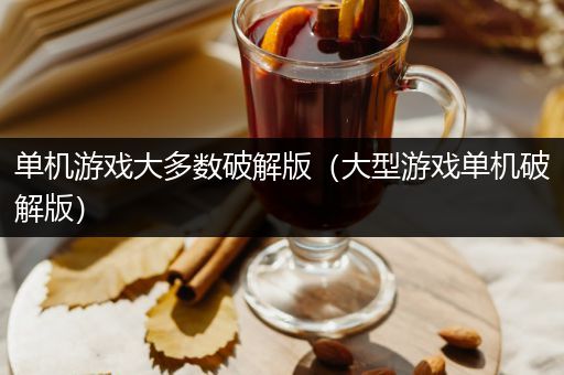 单机游戏大多数破解版（大型游戏单机破解版）
