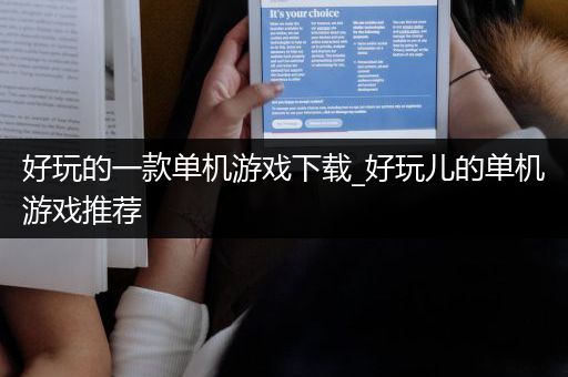 好玩的一款单机游戏下载_好玩儿的单机游戏推荐