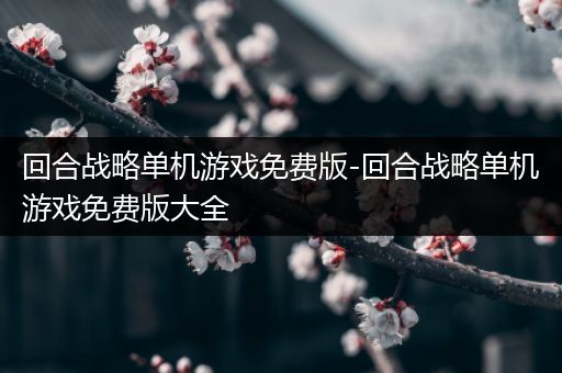 回合战略单机游戏免费版-回合战略单机游戏免费版大全