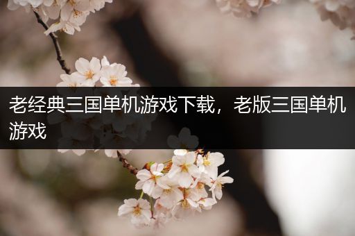 老经典三国单机游戏下载，老版三国单机游戏
