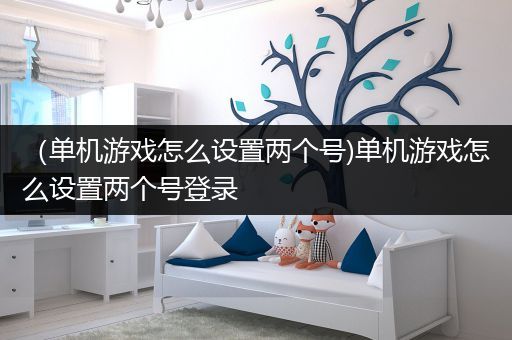 （单机游戏怎么设置两个号)单机游戏怎么设置两个号登录