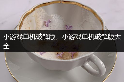 小游戏单机破解版，小游戏单机破解版大全