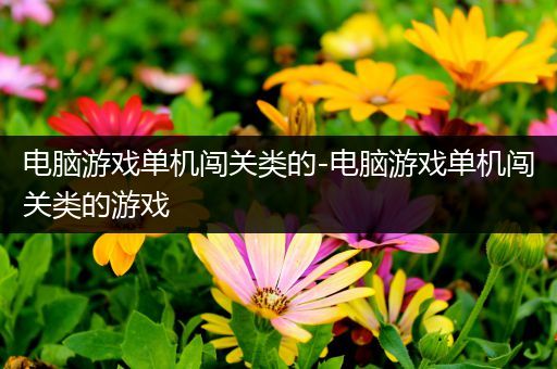 电脑游戏单机闯关类的-电脑游戏单机闯关类的游戏