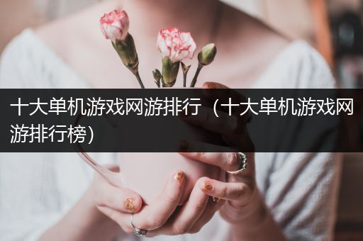 十大单机游戏网游排行（十大单机游戏网游排行榜）