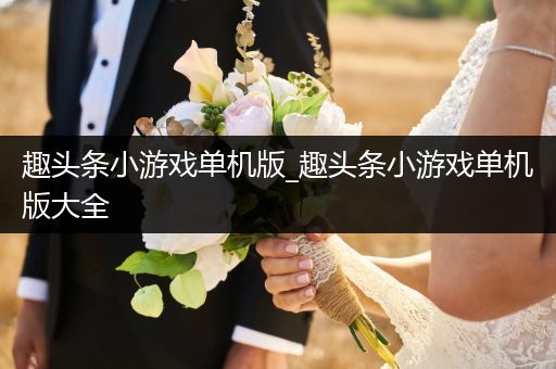 趣头条小游戏单机版_趣头条小游戏单机版大全