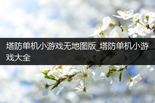 塔防单机小游戏无地图版_塔防单机小游戏大全