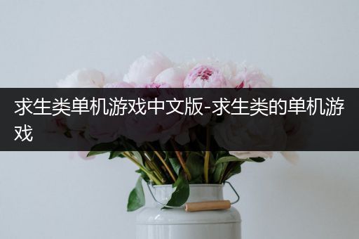 求生类单机游戏中文版-求生类的单机游戏