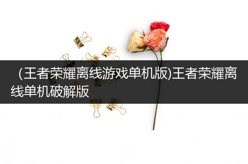 （王者荣耀离线游戏单机版)王者荣耀离线单机破解版