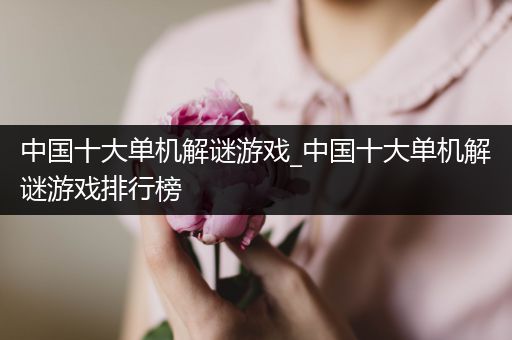 中国十大单机解谜游戏_中国十大单机解谜游戏排行榜