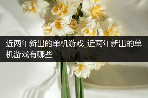近两年新出的单机游戏_近两年新出的单机游戏有哪些