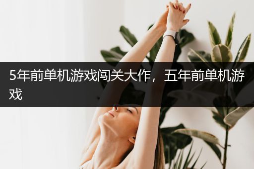 5年前单机游戏闯关大作，五年前单机游戏