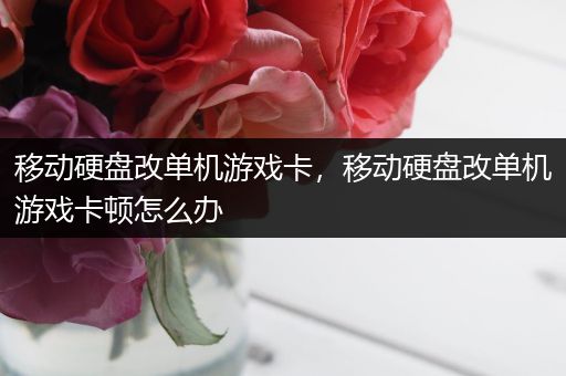 移动硬盘改单机游戏卡，移动硬盘改单机游戏卡顿怎么办