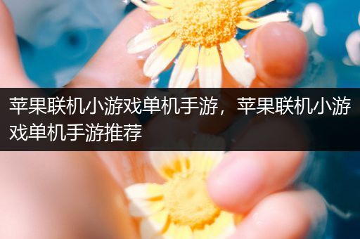 苹果联机小游戏单机手游，苹果联机小游戏单机手游推荐