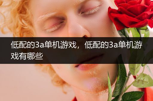 低配的3a单机游戏，低配的3a单机游戏有哪些
