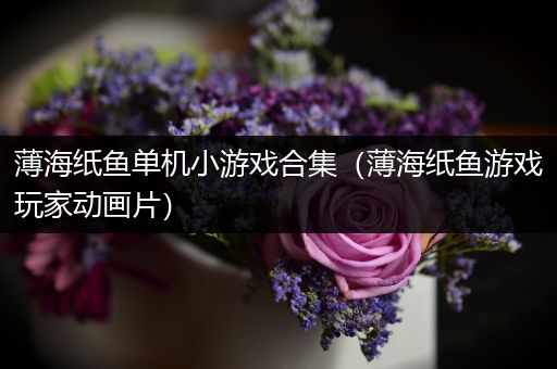 薄海纸鱼单机小游戏合集（薄海纸鱼游戏玩家动画片）