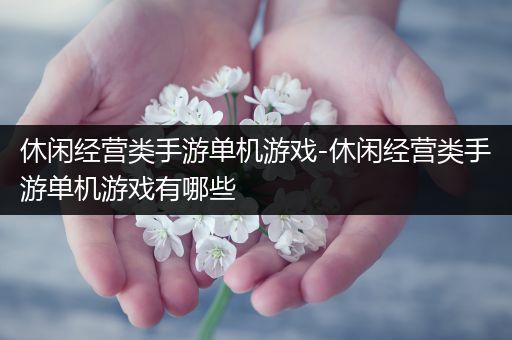 休闲经营类手游单机游戏-休闲经营类手游单机游戏有哪些