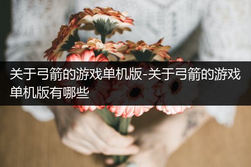 关于弓箭的游戏单机版-关于弓箭的游戏单机版有哪些