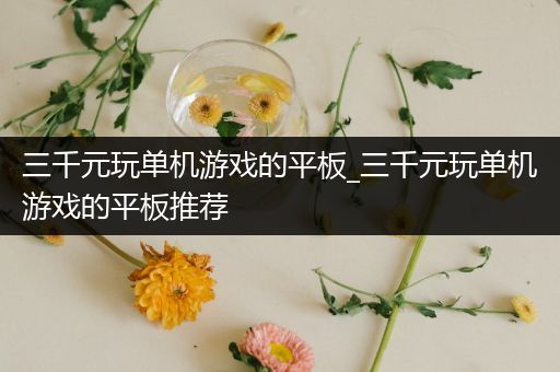 三千元玩单机游戏的平板_三千元玩单机游戏的平板推荐
