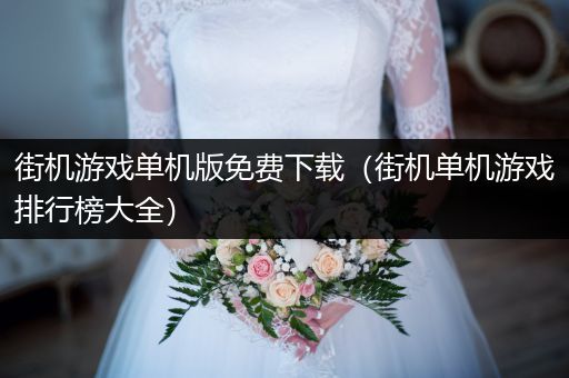 街机游戏单机版免费下载（街机单机游戏排行榜大全）