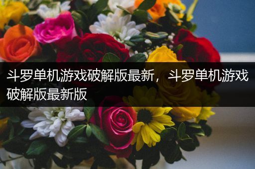 斗罗单机游戏破解版最新，斗罗单机游戏破解版最新版