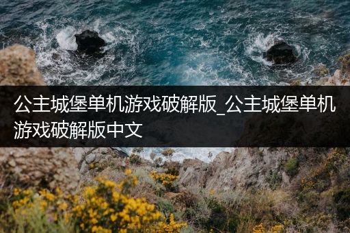 公主城堡单机游戏破解版_公主城堡单机游戏破解版中文