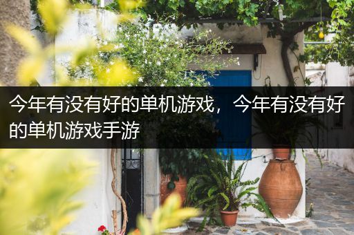 今年有没有好的单机游戏，今年有没有好的单机游戏手游