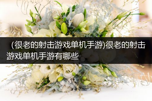（很老的射击游戏单机手游)很老的射击游戏单机手游有哪些