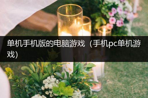 单机手机版的电脑游戏（手机pc单机游戏）