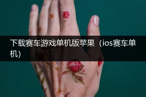 下载赛车游戏单机版苹果（ios赛车单机）
