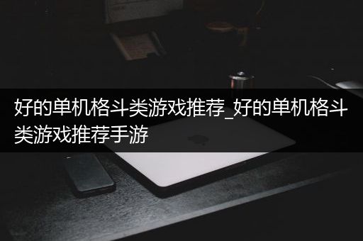 好的单机格斗类游戏推荐_好的单机格斗类游戏推荐手游
