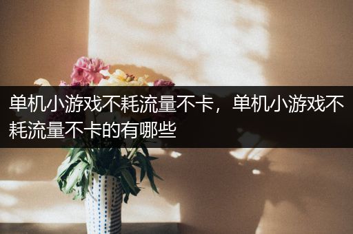 单机小游戏不耗流量不卡，单机小游戏不耗流量不卡的有哪些